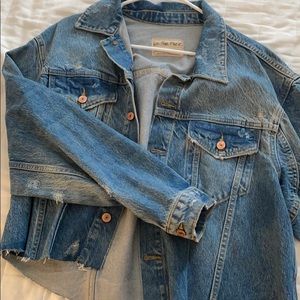 Free people trucker jacket